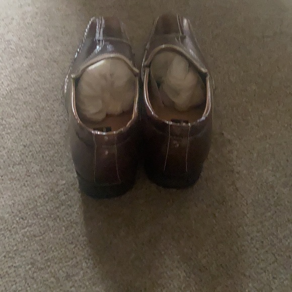 Leather brown Albert Fellini shoes size 11 Brand new